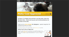 Desktop Screenshot of mollycoolapproved.com
